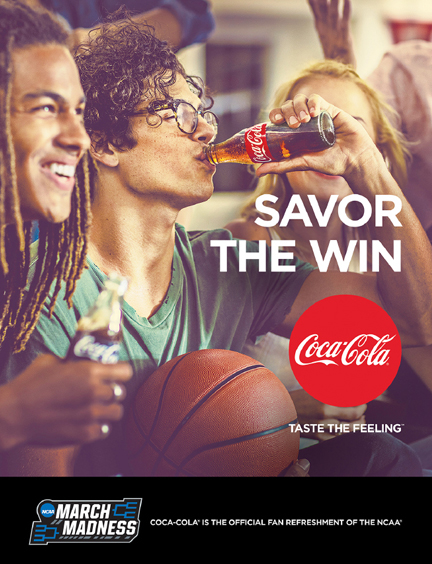 Coca-Cola for NCAA Shopper